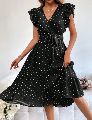 Rochie medie SHEIN, negru