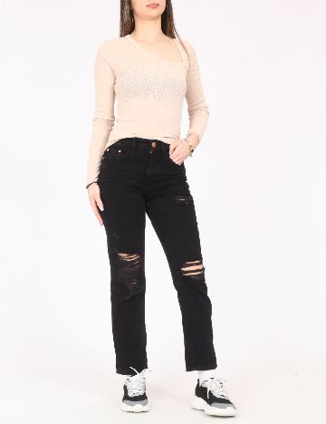 Blugi River Island, negru