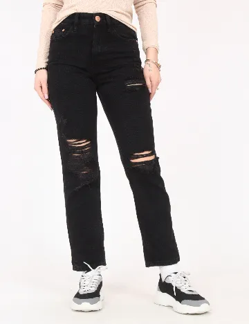 Blugi River Island, negru