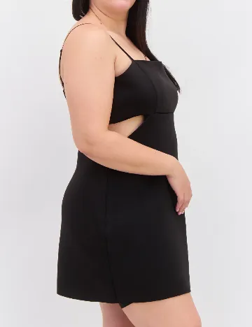 Rochie scurta River Island Plus Size, negru