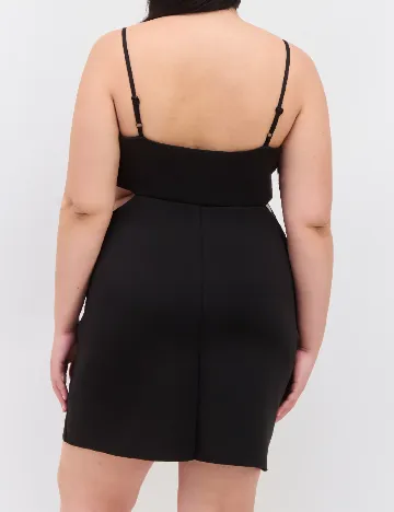 Rochie scurta River Island Plus Size, negru