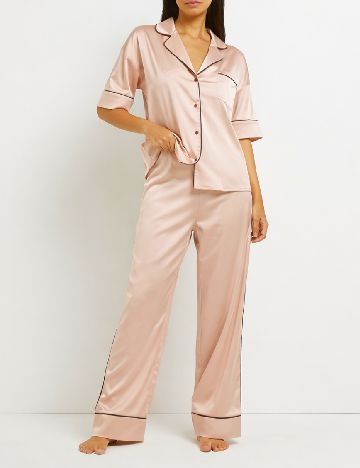 Camasa de noapte River Island, roz