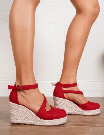 Sandale SHEIN, rosu
