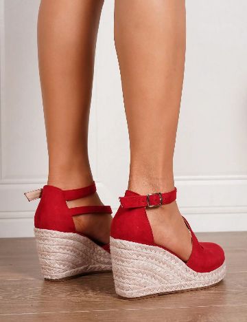 Sandale SHEIN, rosu