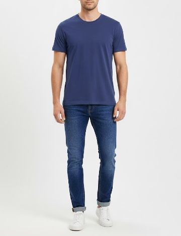 Tricou Bershka, albastru