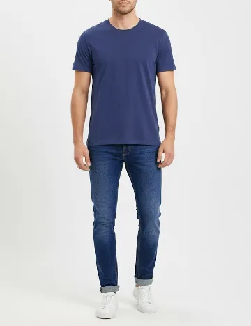 Tricou Bershka, albastru