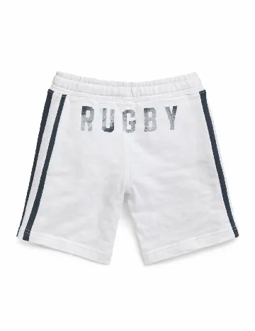 Pantaloni scurti Zara, alb