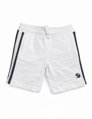 Pantaloni scurti Zara, alb