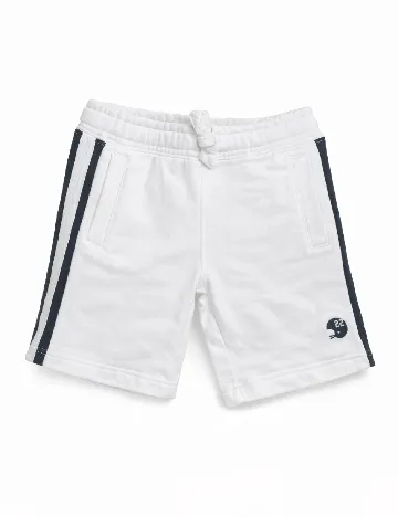 Pantaloni scurti Zara, alb