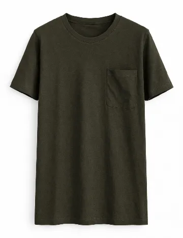 Tricou Oversize Bershka, verde