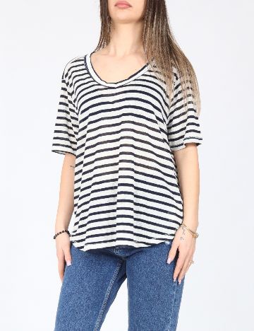 Tricou Zara, bleumarin