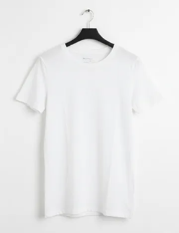 Tricou Bershka, alb