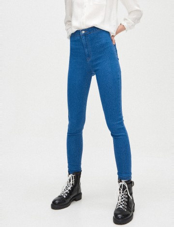 Blugi CROPP, albastru