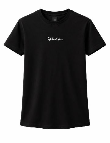 Tricou River Island, negru