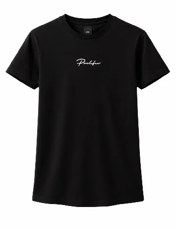 Tricou River Island, negru