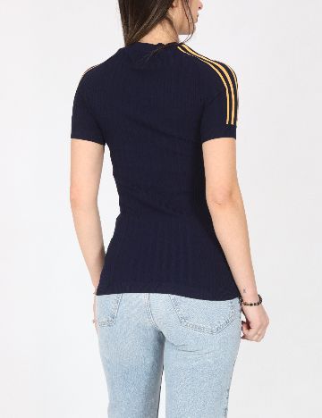 Tricou River Island, bleumarin