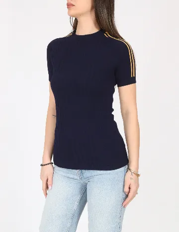 Tricou River Island, bleumarin
