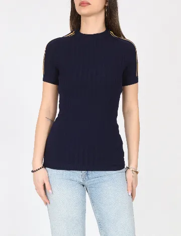 Tricou River Island, bleumarin