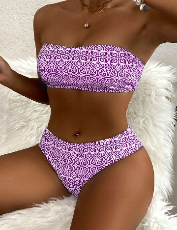 Costum de baie SHEIN, mov