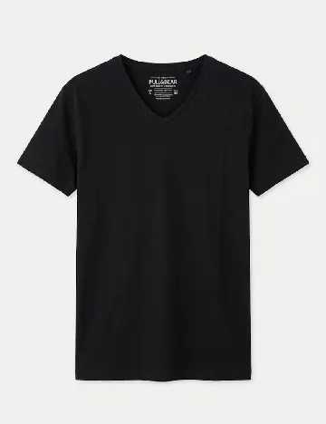 Tricou Pull&Bear, negru