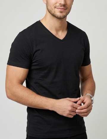 Tricou Pull&Bear, negru