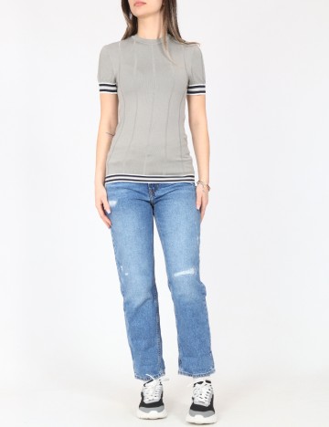 Tricou River Island, gri