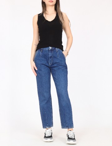 Blugi Comma, albastru