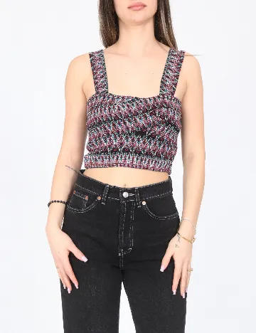 Top Zara, mix culori