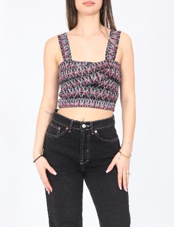 Top Zara, mix culori