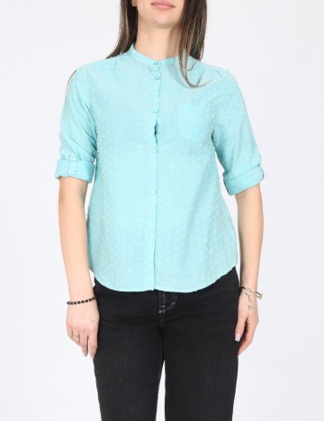 Camasa Zara, turcoaz