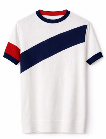 Tricou River Island, alb