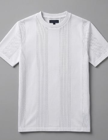 Tricou River Island, alb