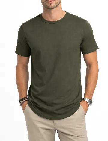 Tricou River Island, verde
