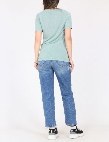 Tricou River Island, turcoaz