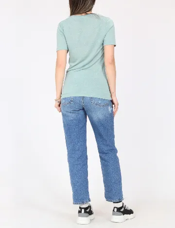 Tricou River Island, turcoaz