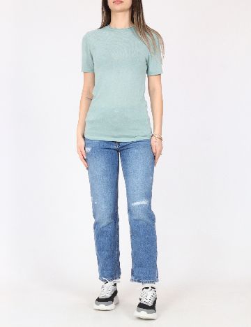 Tricou River Island, turcoaz