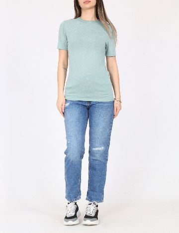 Tricou River Island, turcoaz