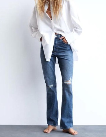 Blugi Zara, albastru