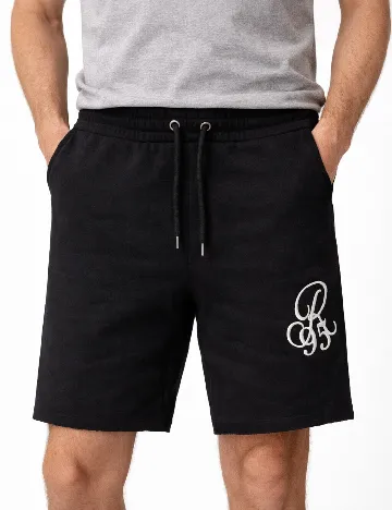 Pantaloni scurti River Island, negru