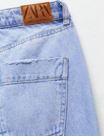 Blugi Zara, albastru