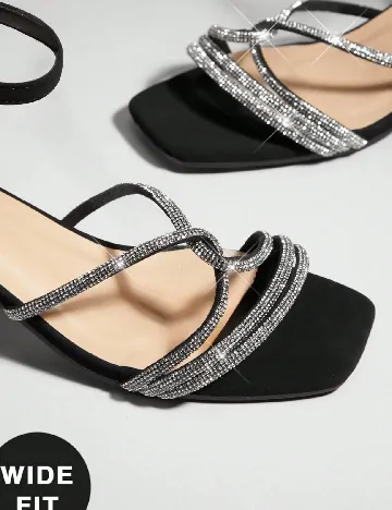 Sandale SHEIN, negru