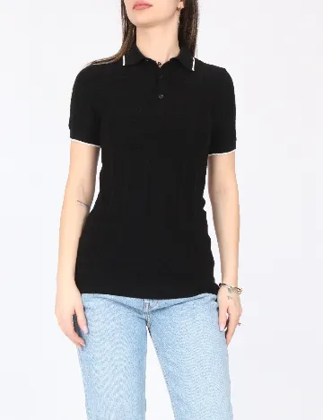 Tricou River Island, negru