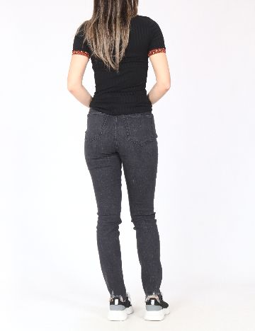 Blugi Jacqueline de Yong, negru