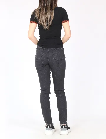 Blugi Jacqueline de Yong, negru