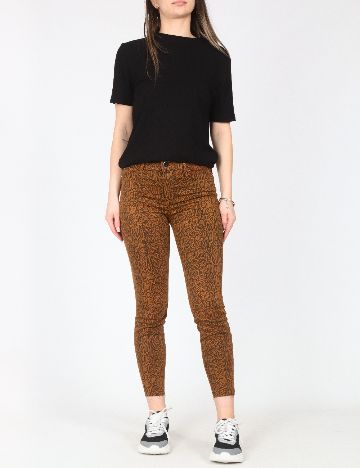 Pantaloni River Island, imprimeu sarpe