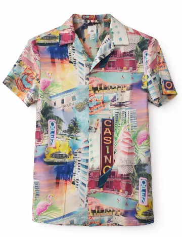 Camasa River Island, mix culori