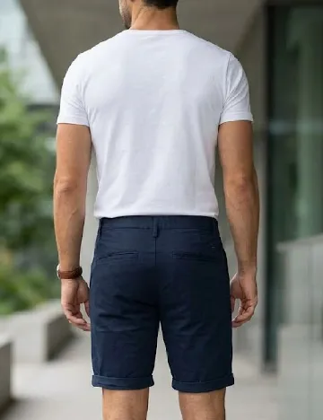 Pantaloni scurti River Island, bleumarin