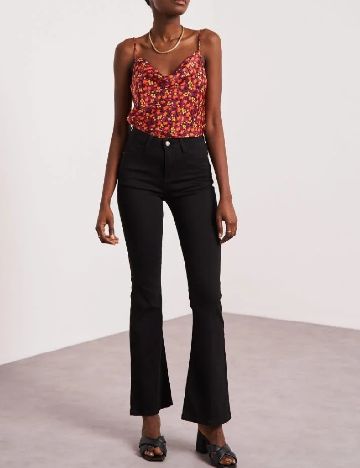 Top Zara, floral print