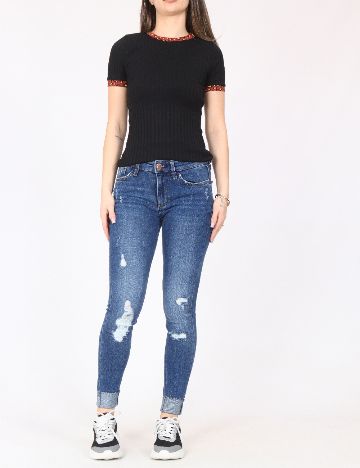 Blugi River Island, albastru