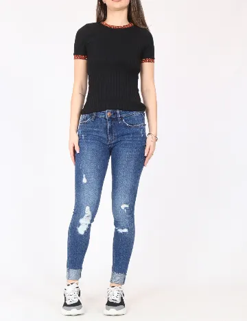 Blugi River Island, albastru